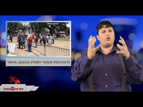‘Drag Queen Story’ hour protests (ASL - 9.9.18)