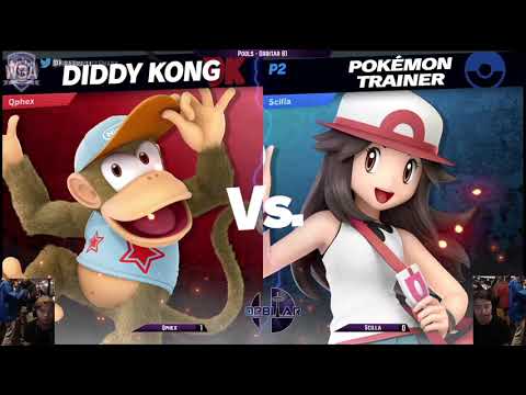 Qphex (Diddy Kong) vs. Scilla (Pokemon Trainer) - Orbitar 81 - Pools