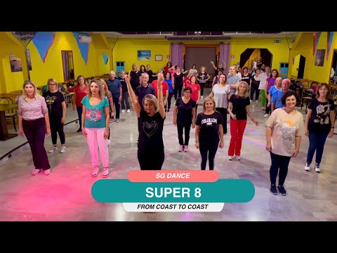 SUPER 8 - FROM COAST TO COAST - MODERN TALKING - SG DANCE - BALLO DI GRUPPO 2024 - BALLO SOCIALE