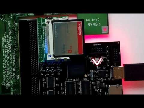 Vampire 1200 first boot