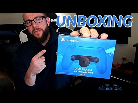 DualShock 4 Back Button Attachment Unboxing & First Impressions