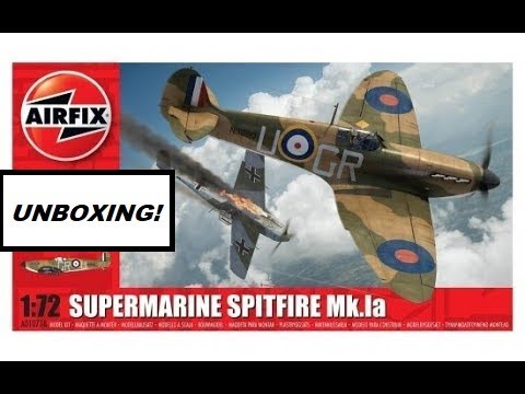 Unboxing: Airfix 1:72 scale Supermarine Spitfire Mk.Ia