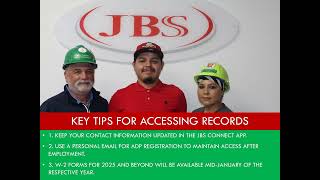 How to Access JBS Pay Stubs and W2s Online