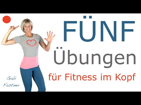 5️⃣ Übungen für Fitness im Kopf in 15 min. | ohne Geräte, im Stehen