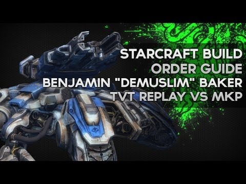 Bio vs Mech - MKP - Benjamin 'EG.DeMusliM' Baker - Starcraft Replay Analysis 15 - Razer Academy