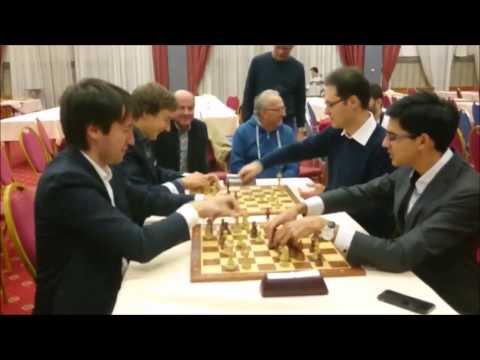 Bughouse chess super GM (Radjabov & Karjakin VS Giri & Leko )