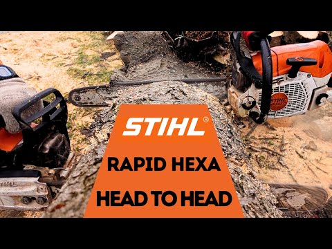 Racing the Stihl Rapid Hexa Chain