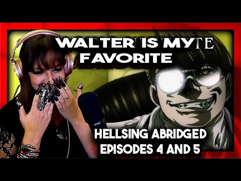 Lauren Reacts! *What a Boss B****!' Hellsing Abridged ep 4&5-TeamFourStar