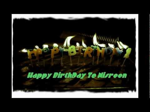 Happy BirthDay " Nisreen" By Odai