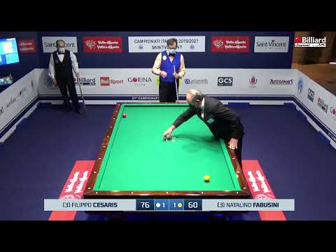 Fabusini Natalino VS Cesaris Filippo Angelo Maria - Campionati Italiani Saint-Vincent 2019/2021