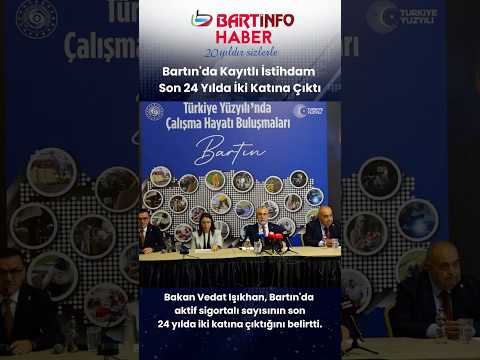 Bakan Vedat Işıkhan Bartın’da #bartın #haber #sondakika #amasra