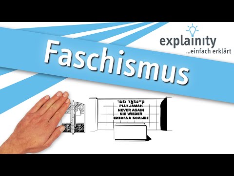 Faschismus einfach erklärt (explainity® Erklärvideo)