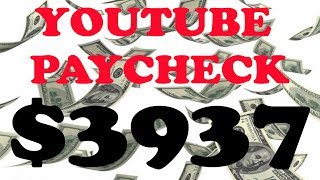 $3937 Youtube Payday - Can You Still Make Money On Youtube