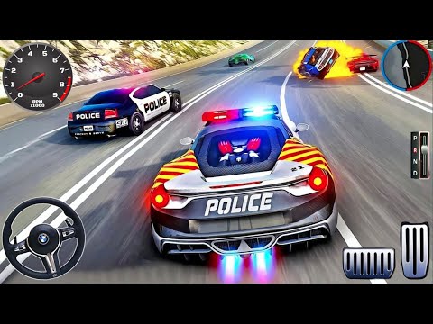 Police Car Chase Simulator 3D Game - Real Cop Cars Driving Simulator 2025 - Android GamePlay