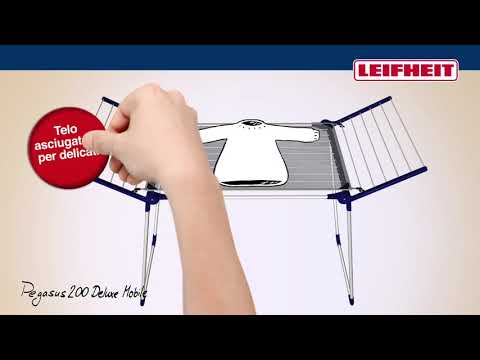 Stendibiancheria Pegasus 200 Solid Deluxe Mobile