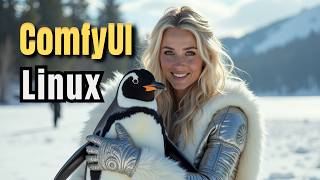 How to use ComfyUI with Flux and Stable Diffusion 3.5 on Linux. Detailed Installation including ROCm