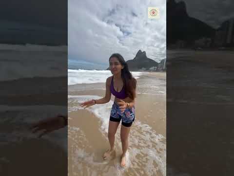 NIKITA DUTTA💙| BIKINI LOOK😍|BEACH| GORGEOUS💕| HOT&SEXY 😘| #shorts #bikinigirls #nikitadutta #navel