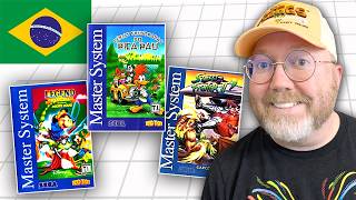 BRAZIL Kept All These SEGA Master System Games for Themselves