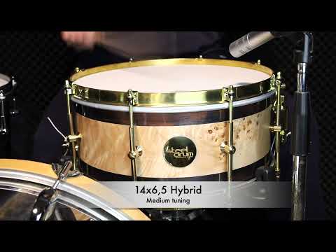 Steeldrum Hybrid 14x6,5 copper/wood/copper - Test
