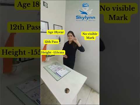 Cabin crew job training