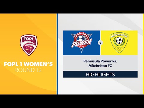 FQPL 1 Women's R12 - Peninsula Power vs. Mitchelton FC Highlights