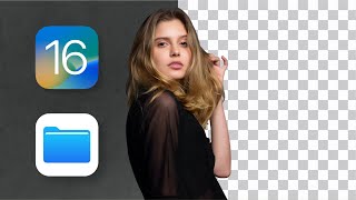 How Remove Image background on iOS 16 With Files App on iPhone