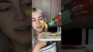 Quesadillas con CATSUP?😳 #guiltypleassure #gustoculposo