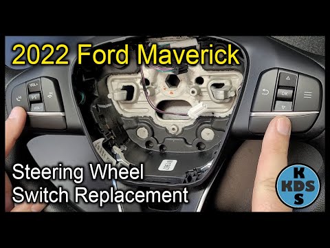 2022 Ford Maverick XL Cruise Control - Steering Wheel Control Switch Replacement
