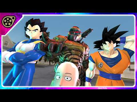 Doom Slayer Vegeta Goku Saitama Got SOLOED by CaseOh!