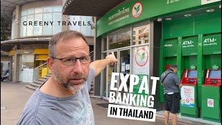 An expat navigating BANKING IN THAILAND.
