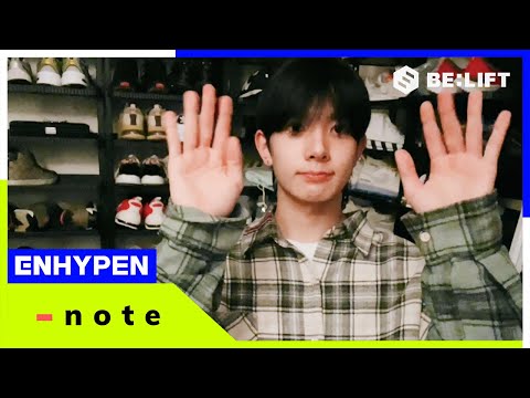 [-note] 210209 HEESEUNG - ENHYPEN (엔하이픈) (ENG/JPN)