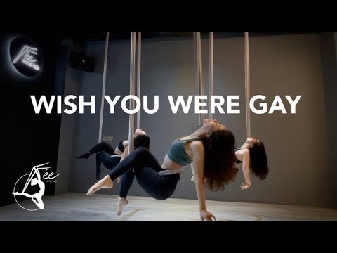 WISH YOU WERE GAY - Billie Eilish | Aerial Hammock Dance by DAO HOAI MY | FÉE AERIAL HUB