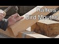 DIY ROOF: RAFTER'S BIRD MOUTHS