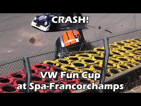 CRASH! VW Fun Cup at 25 Hours of Spa-Francorchamps 2018