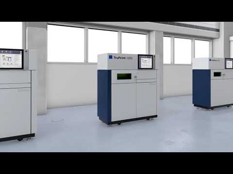 TRUMPF TruPrint 1000: Compact and Robust 3D Printing