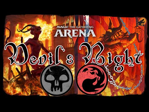 Doing The Devil's Work | MTG Arena - Rakdos Demon Sacrfice Devil Burn Innistrad Midnight Hunt
