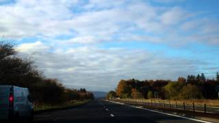 preview picture of video 'Fall Drive West To Dunblane Scotland'