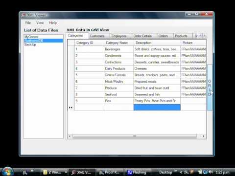 Adding, Editing and Deleting Data in an XML file using XML Viewer