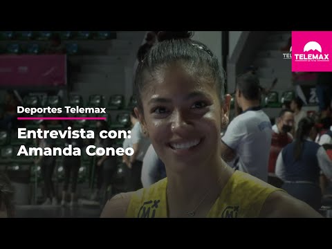 Amanda Coneo en Entrevista | Colombia vs Canadá | Copa PanAmericana 2022 Senior Women | Telemax