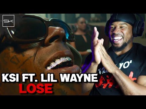 KSI & LIL WAYNE - LOSE - LIL WAYNE WAS SANGIN HIS HEART OUT LOL