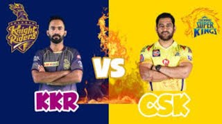 LIVE Scorecard CSK vs KKR | IPL 2020 - 21th Match | Chennai Super Vs Kolkata Knight Riders