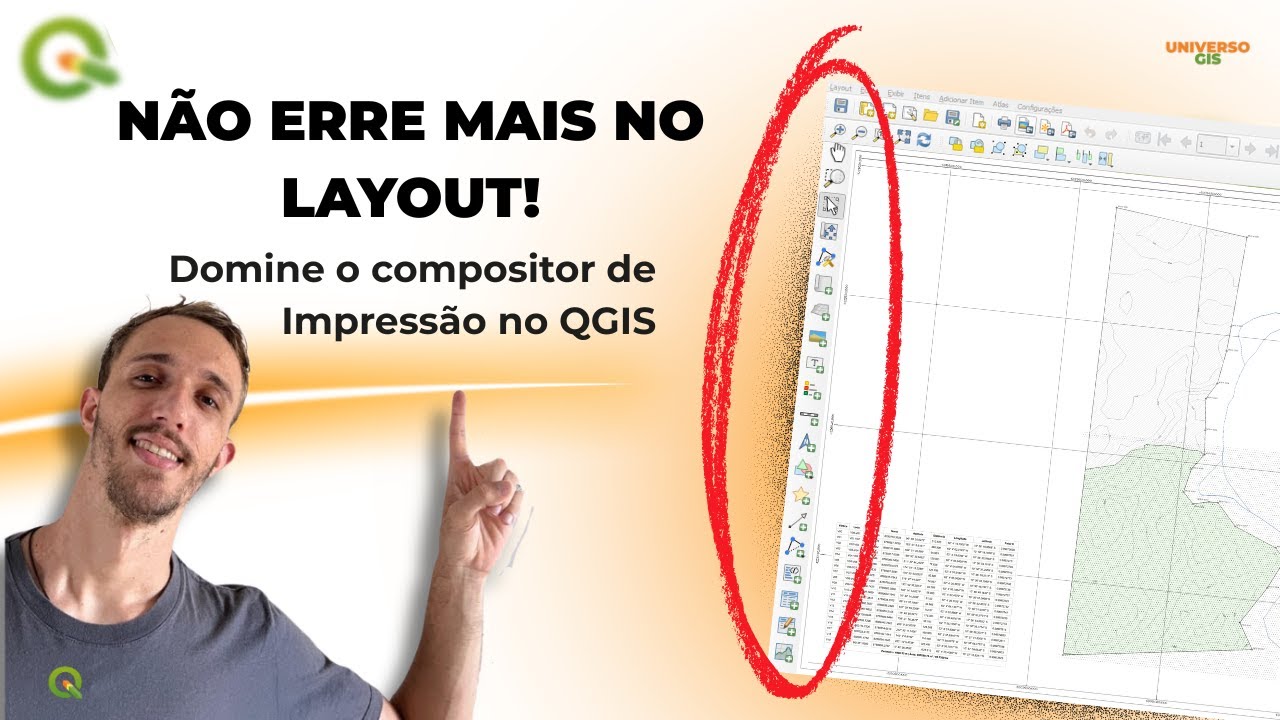 Compositor de Impressao no QGIS - Aula Completa