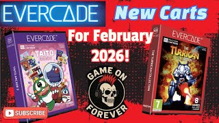 Evercade: NEW Carts Announced For February 2026 #gaming #videogames #gameplay