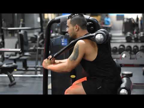 Entraînement pour travailler le centre du corps.