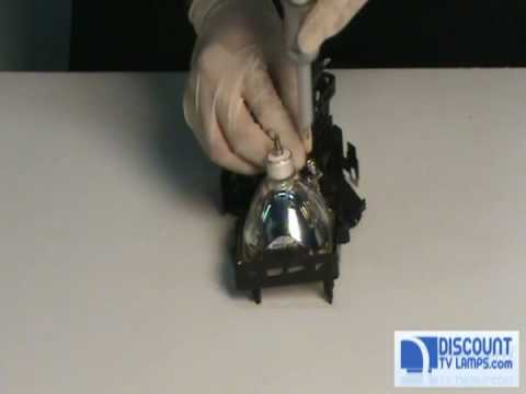 Sony XL-5200 Lamp Replacement Video Guide
