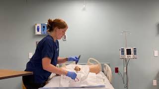 Skills Video: Inserting A Straight Catheter and Obtaining a Urine Sample
