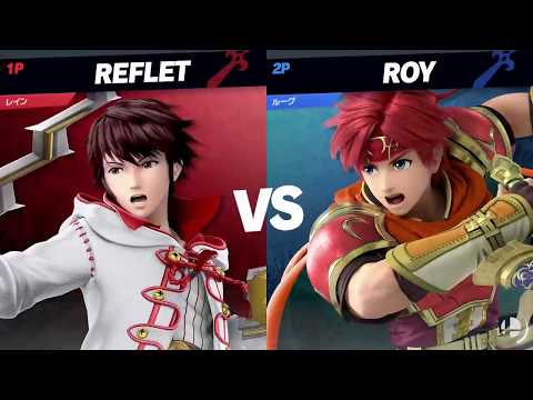 Super Smash Bros. Ultimate - 2019-03-30 ルーグ (Roy, Wolf) vs レイン (Robin, Ike, Zelda, Chrom)