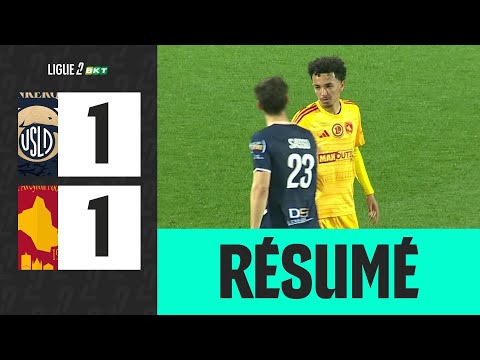 USL Union Sportive du Littoral de Dunkerque 1-1 Rodez Aveyron Football