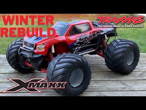 Traxxas X-Maxx Winter Rebuild #1 (MTXL Wheels & Tires Install)