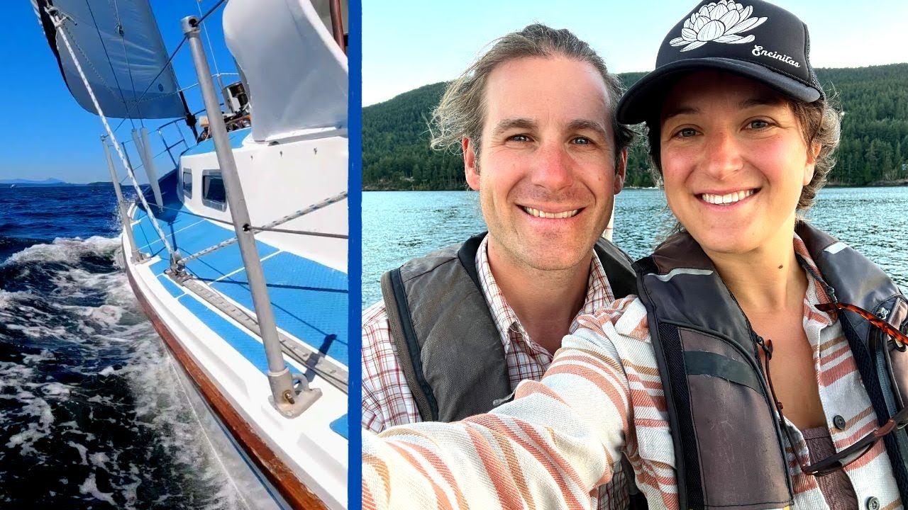 Hitting Logs & Swimming in a Diesel Spill | Sailing The Gulf Islands in Canada | SDOC | Ep. 51